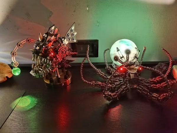 Puzzloria™ | DIY 3D Mechanical Anglefish Metal Model Puzzles Building Block Set 1064PCS+ Customer Review