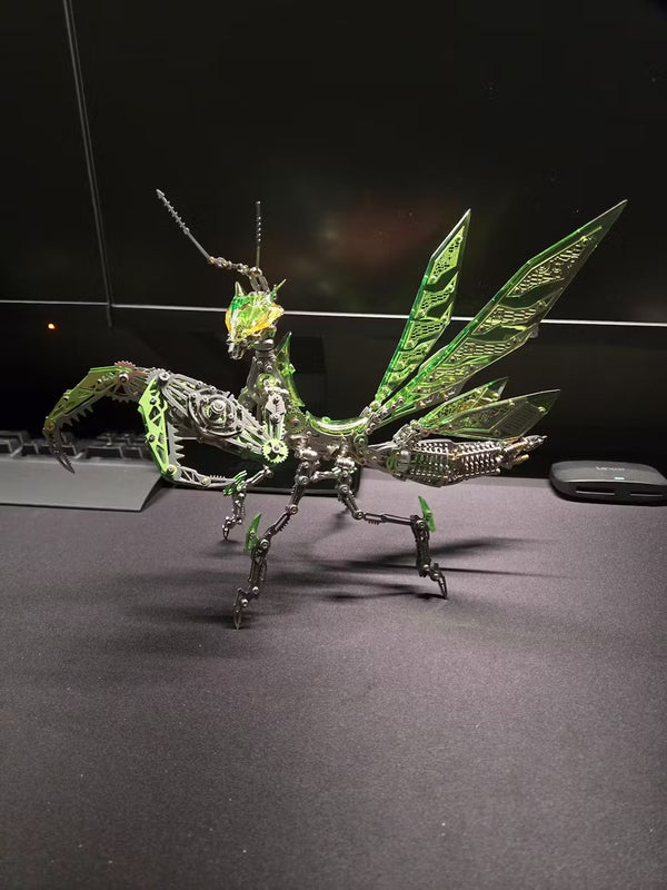 Luminous Mantis 3D Metal Mechanical Assembly Kits Customer Review