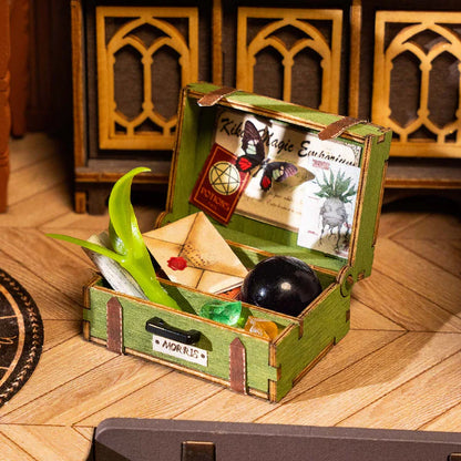 Puzzloria™ | Enchanted Wizard's Study DIY Miniature Kit