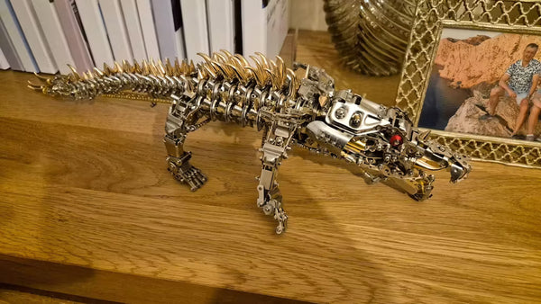 Puzzloria™ | Mechanical Crocodile Metal Sculpture Customer Review