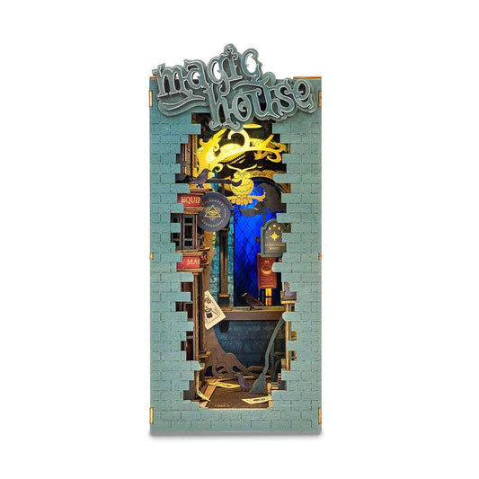 Puzzloria™ | Enchanted Bibliomancer's Book Nook Kit - Puzzloria