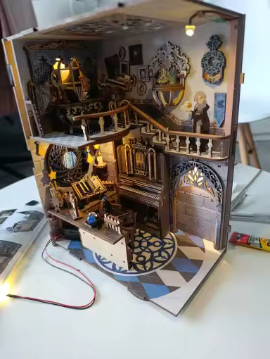 Puzzloria™ | Diy Book Nook Shelf - Darkness Common Room Customer Review