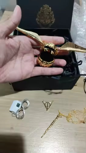 Magical Harry Potter Golden Snitch Ring Box Customer Review
