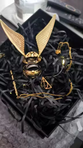 Magical Harry Potter Golden Snitch Ring Box Customer Review