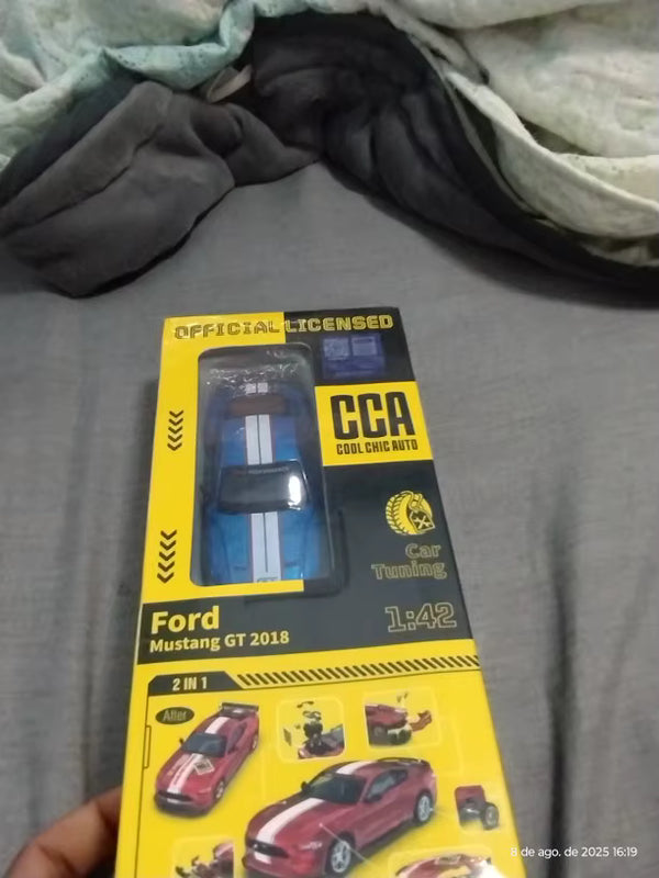 DIY 1:42 Scale Ford Mustang Alloy Car Model Kit Customer Review