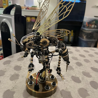 Puzzloria™ | DIY 3D Mechanical Wasp Sculpture