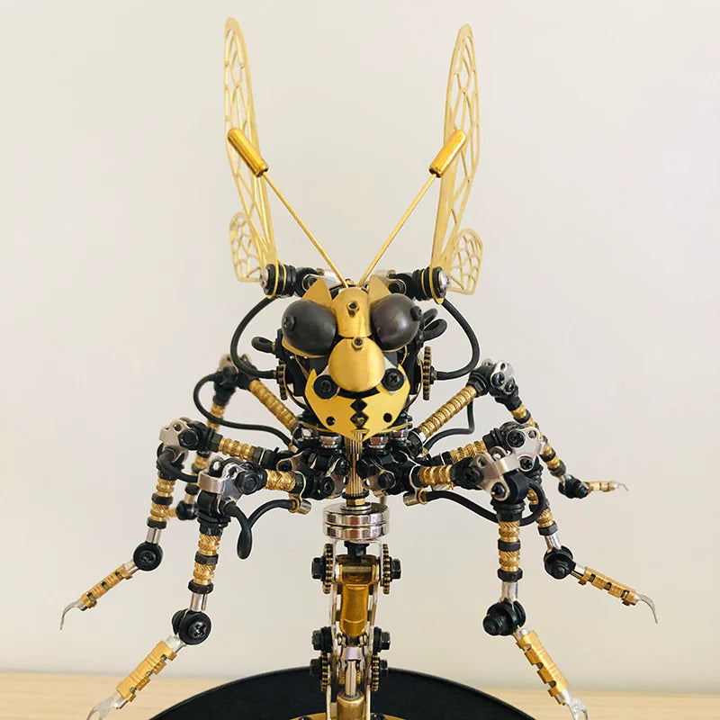 Puzzloria™ | DIY 3D Mechanical Wasp Sculpture