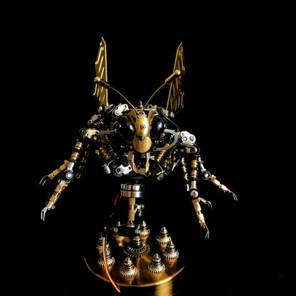 Puzzloria™ | DIY 3D Mechanical Wasp Sculpture
