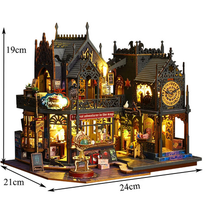 Puzzloria | Holo Magic City DIY Miniature House