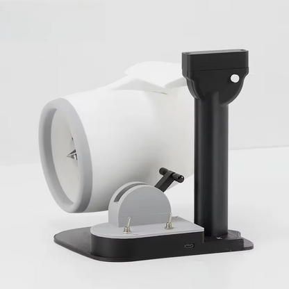 Puzzloria™ | JetEngine Humidifier Fan - Aviation-Inspired Desktop Companion