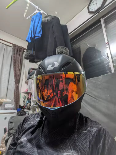 Flip-Up Motorcycle Helmet with Dual Sun Visor Customer Review