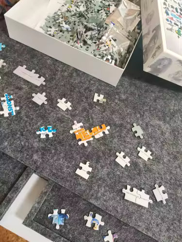 Puzzle Board with Drawers 1500 Piece Customer Review