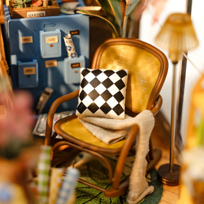 Puzzloria™ | Holiday Garden House DIY Book Nook
