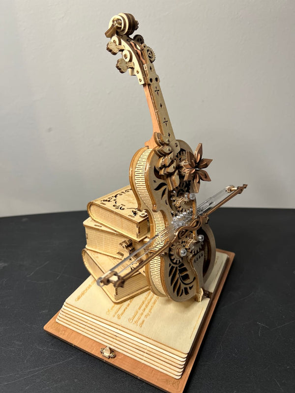 Puzzloria™ | Magic Cello Mechanical Music Box 3D Wooden Puzzle Customer Review