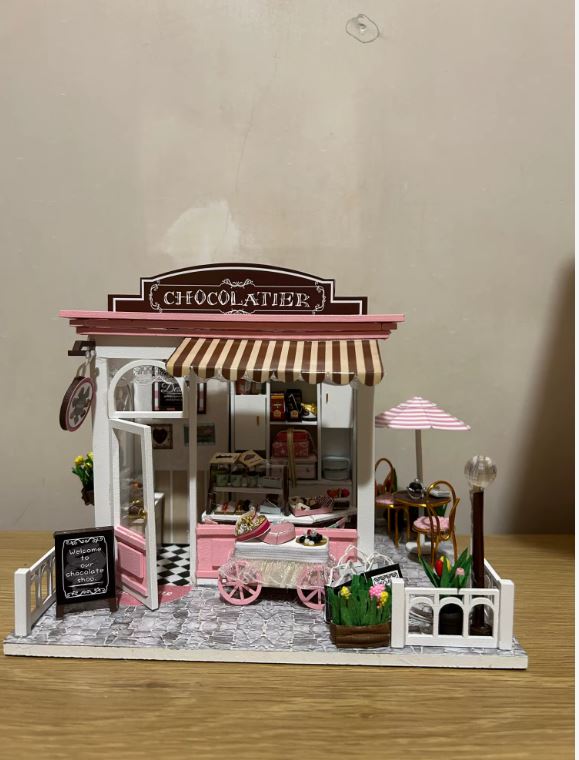 Puzzloria™ | DIY Dollhouse Kit (Cocoa's Wonderful ldea) Customer Review