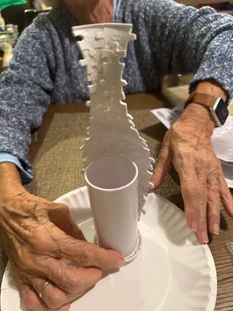 Puzzloria™ | Creative 3D Puzzle Flower Vase - Orchid Customer Review