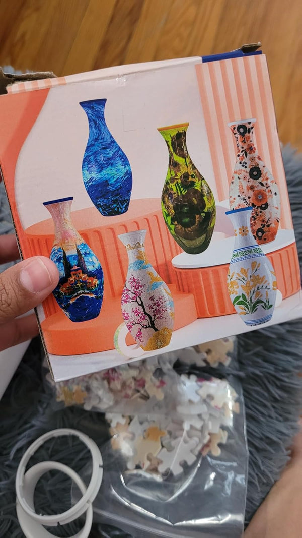 Puzzloria™ | Creative 3D Puzzle Flower Vase - Plum Blossom Customer Review