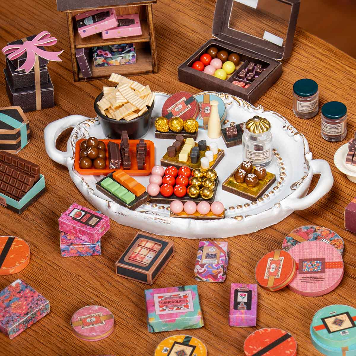 Puzzloria | Henry's Chocolate DIY Miniature House
