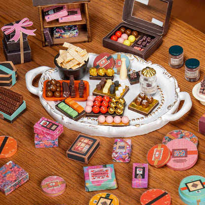 Puzzloria | Henry's Chocolate DIY Miniature House