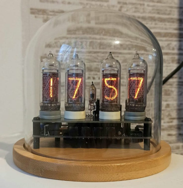 Puzzloria™ | DIY CyberGlow IN12 Nixie Tube Desktop Clock Customer Review