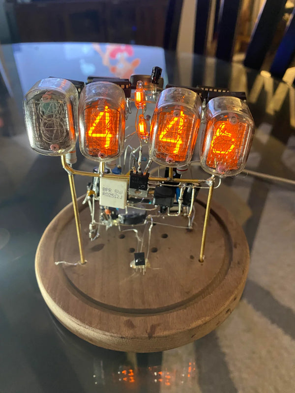 Puzzloria™ | DIY CyberGlow IN12 Nixie Tube Desktop Clock Customer Review