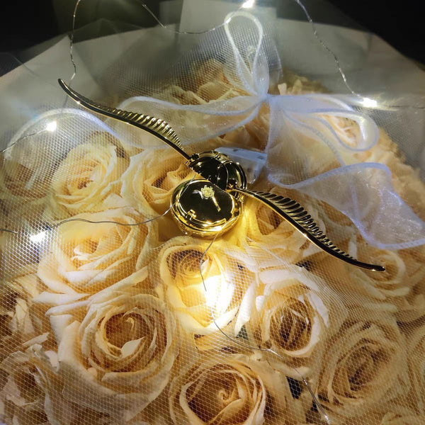 Magical Harry Potter Golden Snitch Ring Box Customer Review