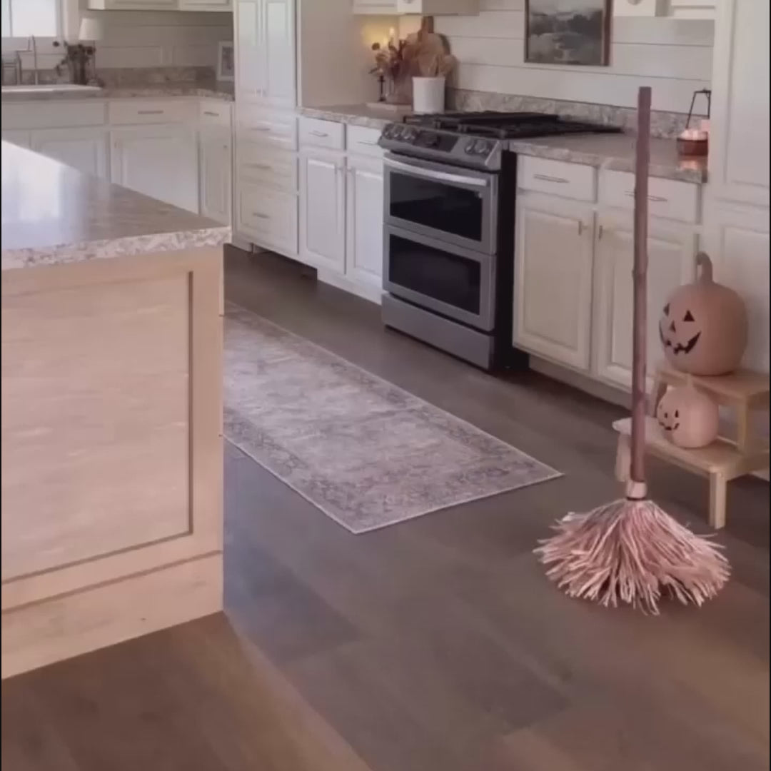 animated broom demo video, halloween broom that moves on its own across the floor with spooky sound effects