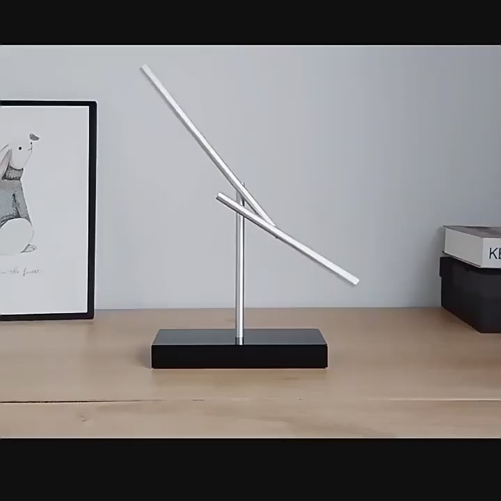 Puzzloria™ | Infinite Motion Kinetic Sculpture (Iron Man 2 Swinging Sticks) Video Review Thumbnail