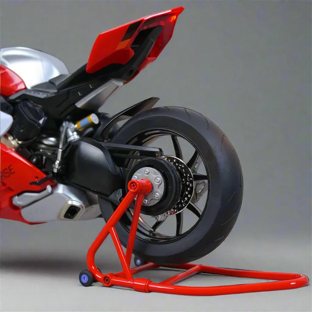 alloy diecast superbike model 1 6 scale with paddock stand led light sound effects collector grade motorcycle display piece