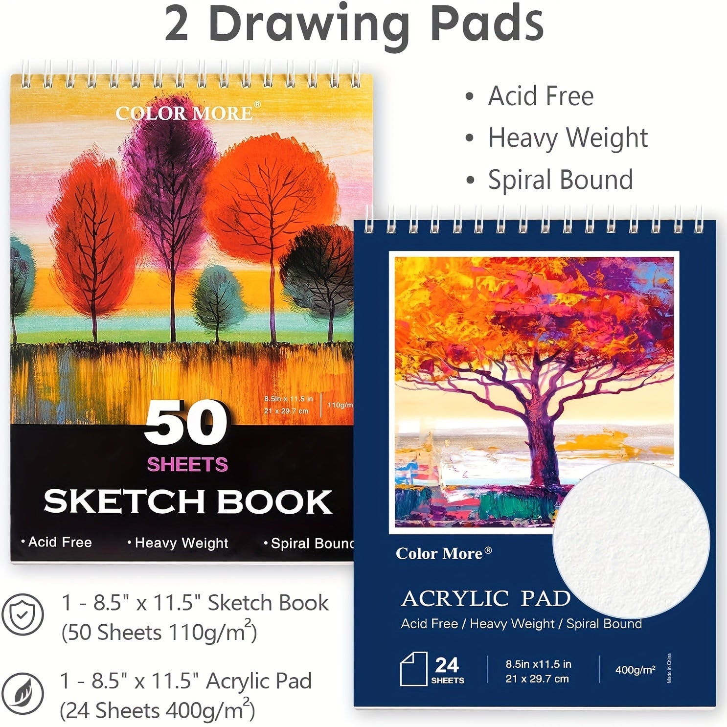 wooden art case drawing and painting kit with 24 watercolors 24 acrylic tubes oil pastels and 60 crayons inside – Cherry, Pink, Blue, Purple, Brown, Tan