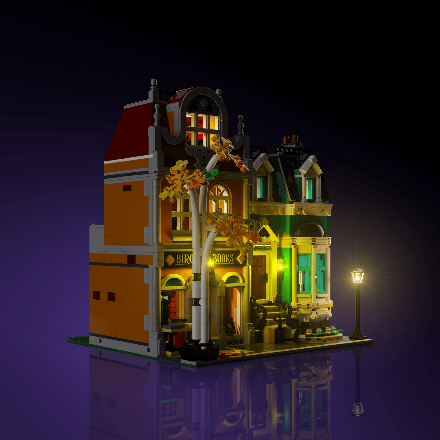 LMB 2.0 Light Kit for LEGO® Bookshop #10270 - Puzzloria