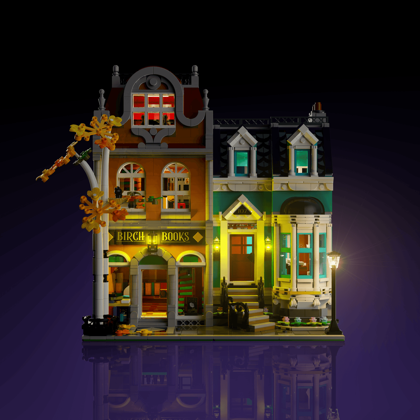LMB 2.0 Light Kit for LEGO® Bookshop #10270 - Puzzloria