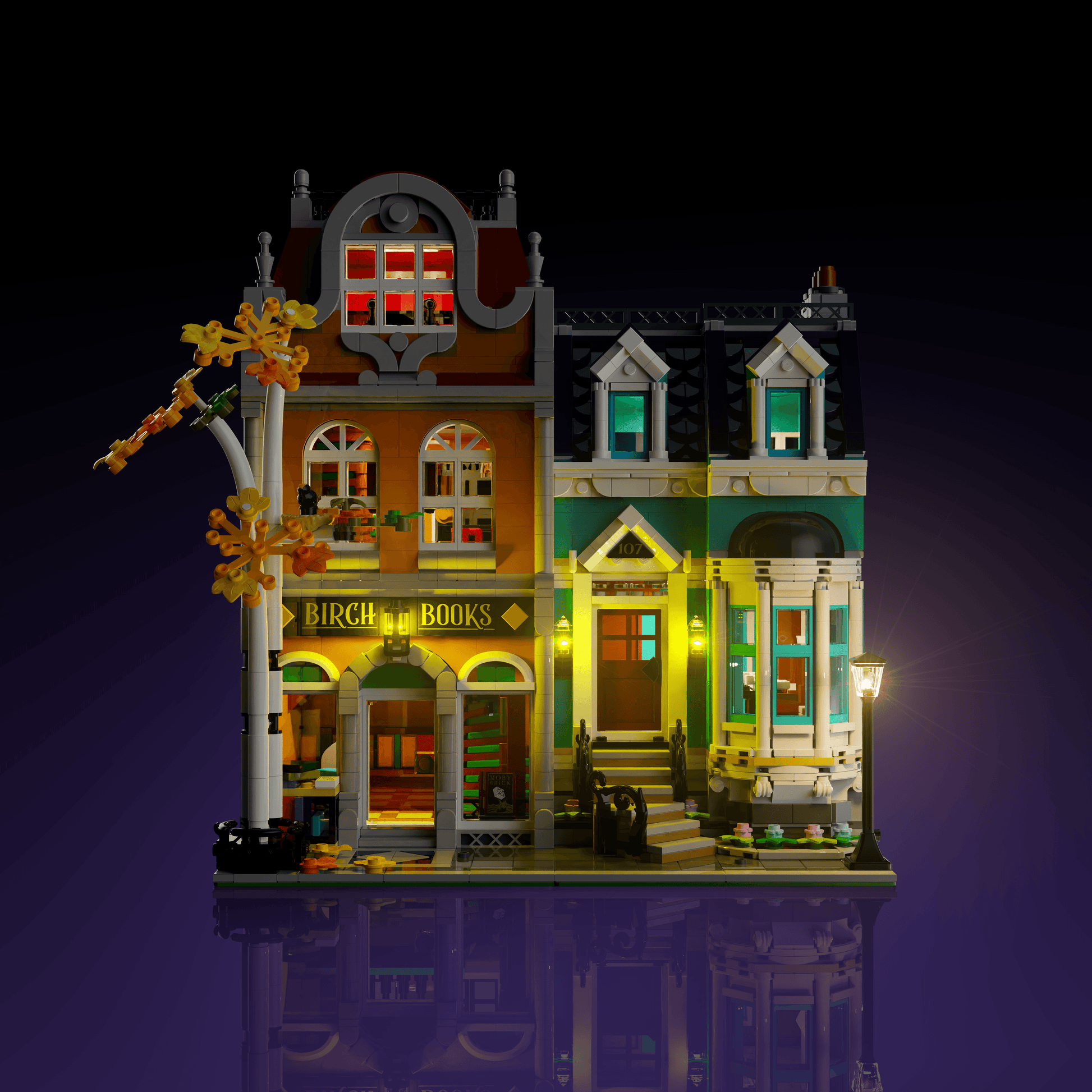 LMB 2.0 Light Kit for LEGO® Bookshop #10270 - Puzzloria