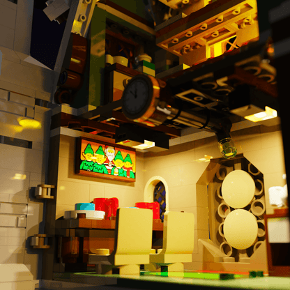 Puzzloria™ | Light Kit for LEGO® Elf Club House - Puzzloria