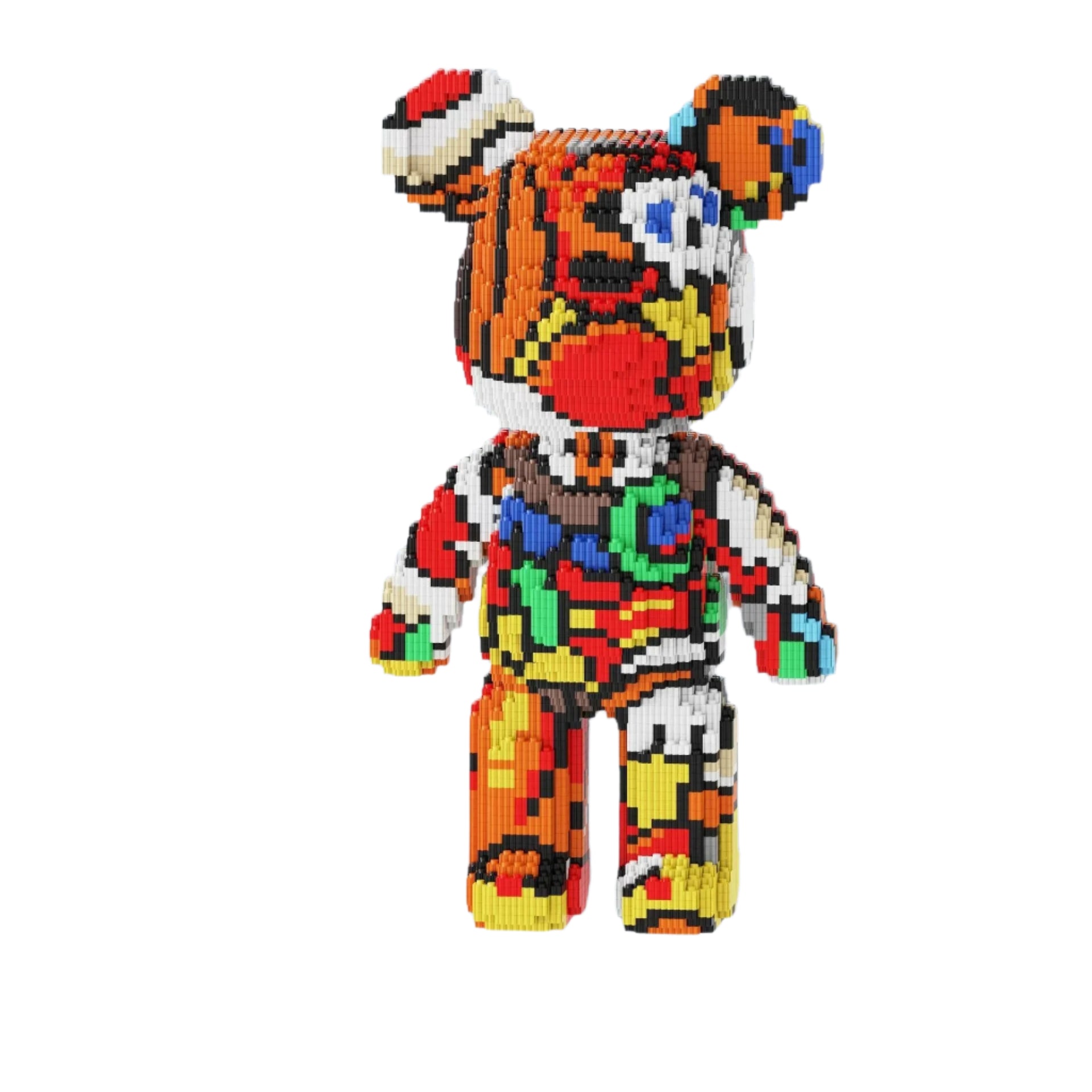 oversized bearbrick style micro brick sculpture 47cm tall display piece for shelf and bedroom home decor – 5542, 5541, 5536, 5537, 5538, 5539, 5540, 5543, 5544, 5554, 5546, 5545, 5547, 5548, 5549, 5550, 5551, 5552, 5553, 5555, 5556, 5557, 5558