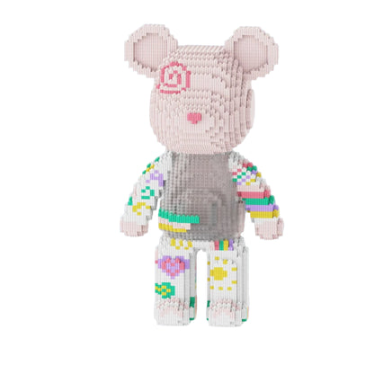 bear figure micro brick set room decor display sculpture compatible with collector shelves gift boxed – 5542, 5541, 5536, 5537, 5538, 5539, 5540, 5543, 5544, 5554, 5546, 5545, 5547, 5548, 5549, 5550, 5551, 5552, 5553, 5555, 5556, 5557, 5558
