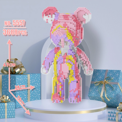 brick bear display model with 20+ character variants galaxy sakura astronaut cyberpunk pattern designs – 5542, 5541, 5536, 5537, 5538, 5539, 5540, 5543, 5544, 5554, 5546, 5545, 5547, 5548, 5549, 5550, 5551, 5552, 5553, 5555, 5556, 5557, 5558