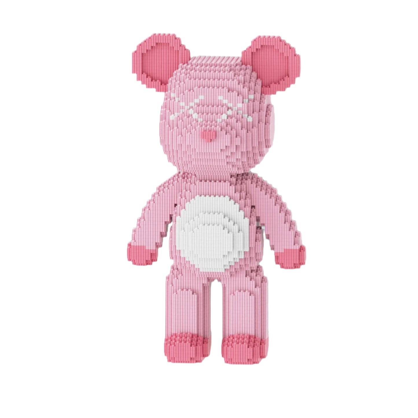 3688 piece bear micro building blocks set 47cm brick bear display model for adult builders and teens – 5542, 5541, 5536, 5537, 5538, 5539, 5540, 5543, 5544, 5554, 5546, 5545, 5547, 5548, 5549, 5550, 5551, 5552, 5553, 5555, 5556, 5557, 5558