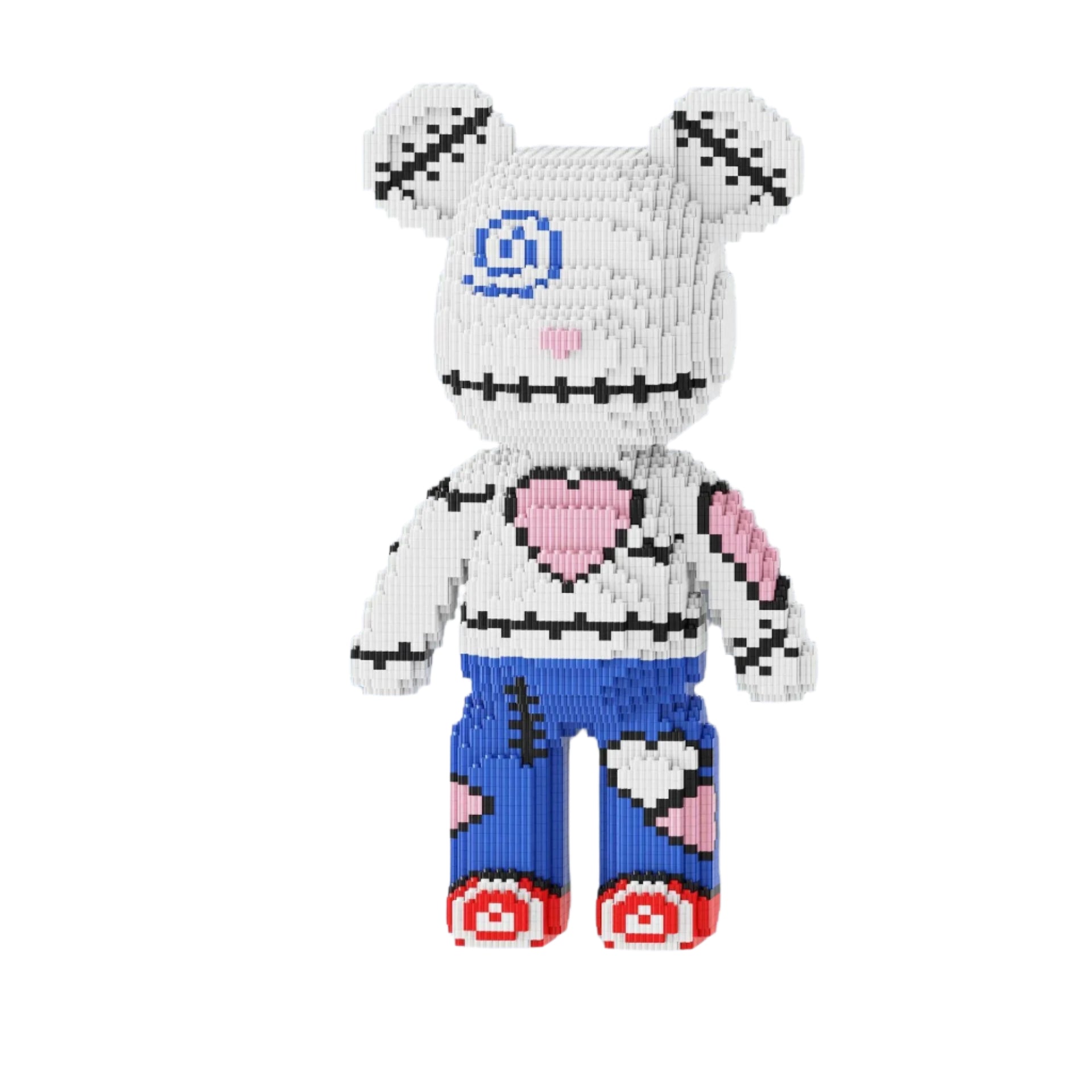 oversized bearbrick style micro brick sculpture 47cm tall display piece for shelf and bedroom home decor – 5542, 5541, 5536, 5537, 5538, 5539, 5540, 5543, 5544, 5554, 5546, 5545, 5547, 5548, 5549, 5550, 5551, 5552, 5553, 5555, 5556, 5557, 5558