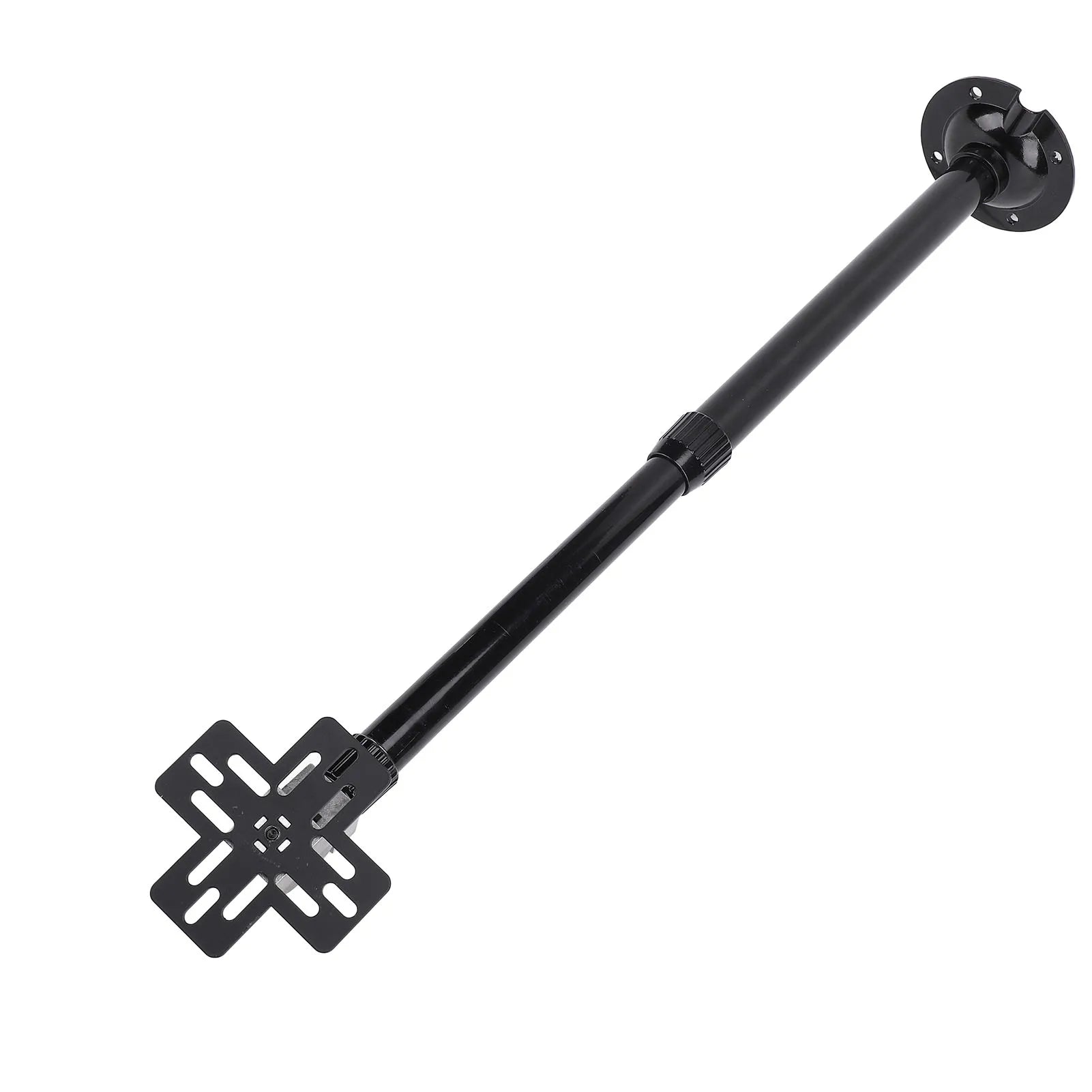 adjustable holographic fan bracket aluminum telescopic rod 15.5 to 24 inch ceiling stand for 3d hologram fan displays