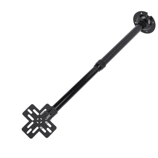 adjustable holographic fan bracket aluminum telescopic rod 15.5 to 24 inch ceiling stand for 3d hologram fan displays