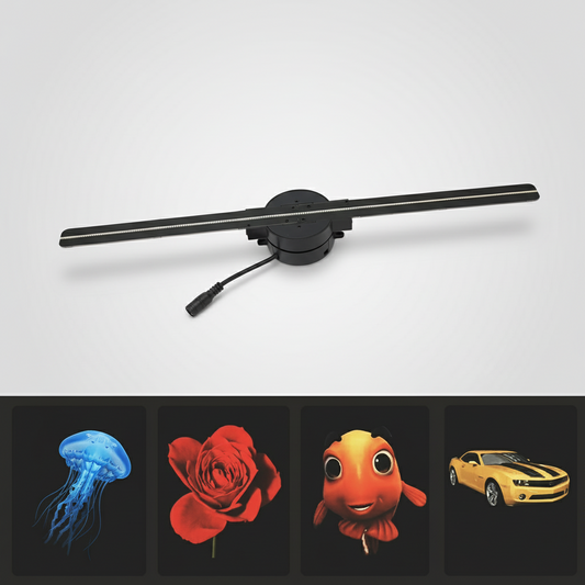 3D Hologram Fan WiFi LED Display Projector Business Retail Advertising 