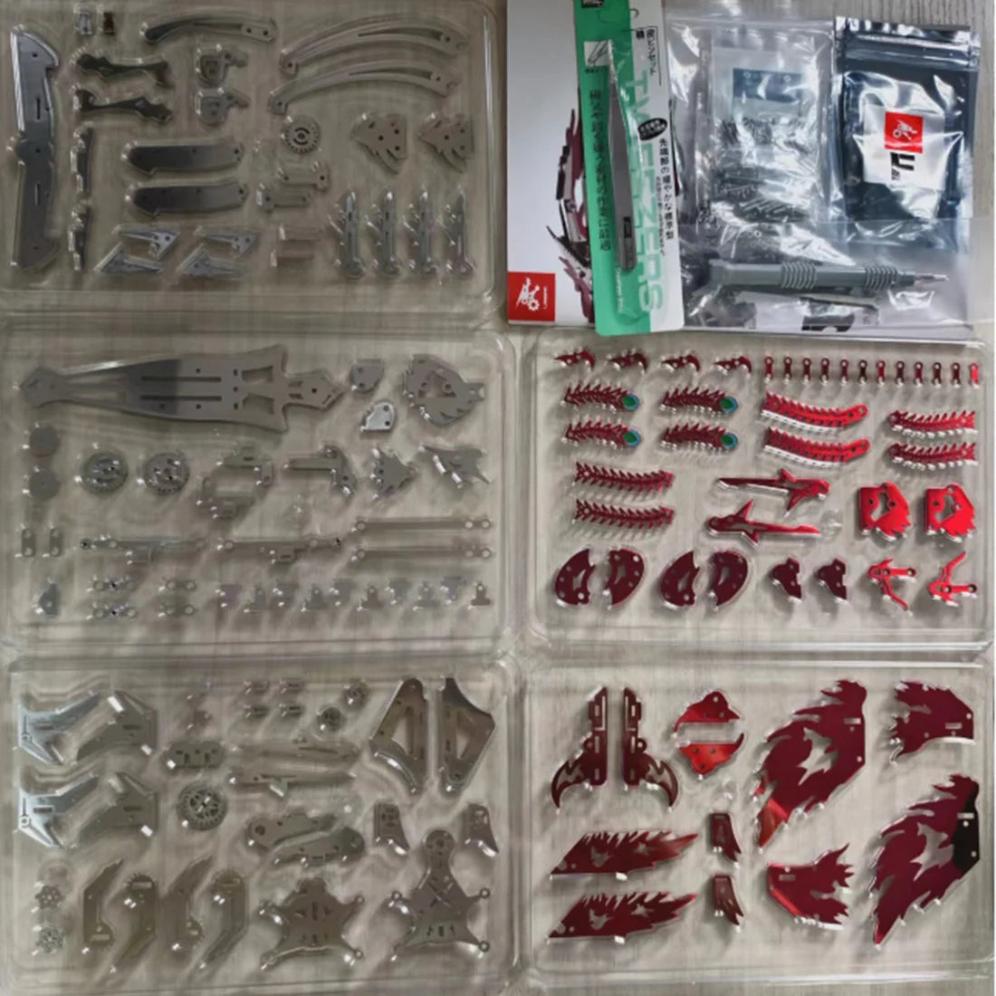 Puzzloria | Phoenix Rising 3D Mechanical Stainless Steel Bionic Assembly Kit - 3d metal puzzle instructions