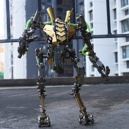 Puzzloria™ | DIY XIA-A Metal Future Mech Model with Articulated Joints & Lights