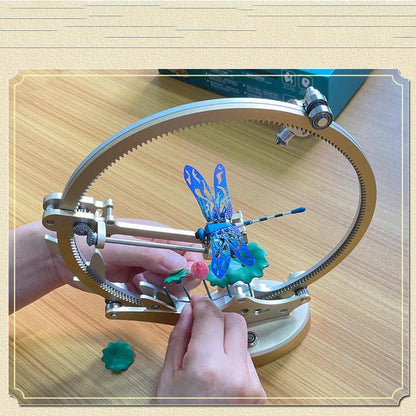 3d metal mechanical model kit dragonfly moving display gift for adults and teens collectible model, Dragonfly