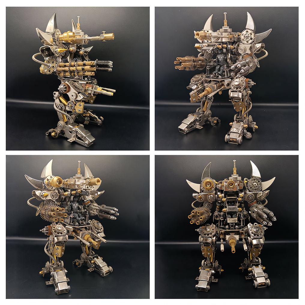 Puzzloria™ | DIY 3D Metal Mechanical Magnetic Mecha Puzzle Assembly Model Kit - Puzzloria