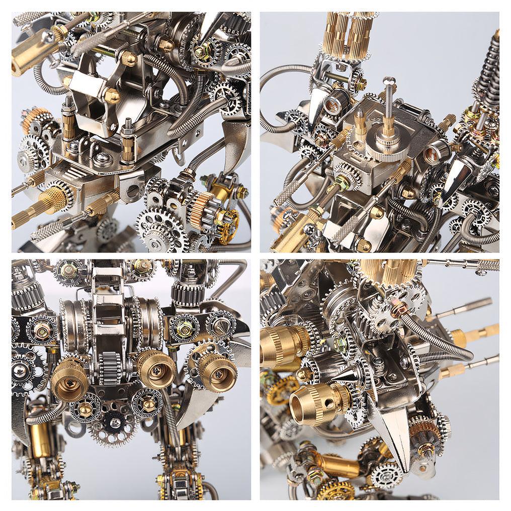 Puzzloria™ | DIY 3D Metal Mechanical Magnetic Mecha Puzzle Assembly Model Kit - Puzzloria
