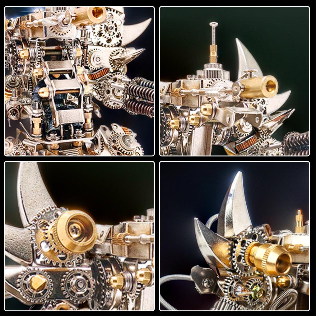 Puzzloria™ | DIY 3D Metal Mechanical Magnetic Mecha Puzzle Assembly Model Kit - Puzzloria