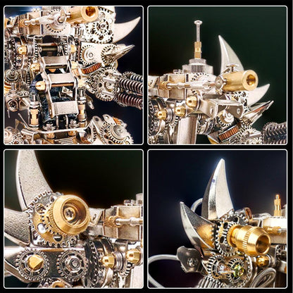Puzzloria™ | DIY 3D Metal Mechanical Magnetic Mecha Puzzle Assembly Model Kit - Puzzloria