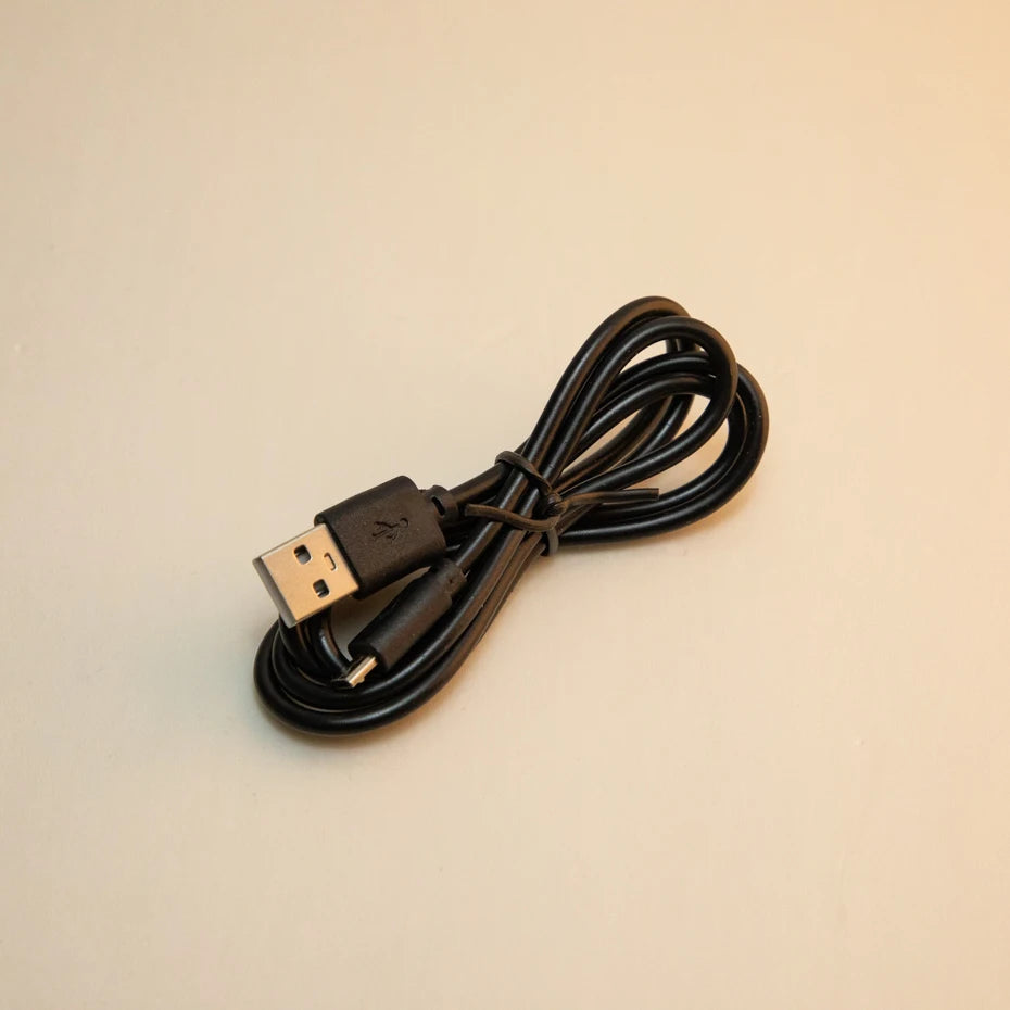 micro usb power cable included with the night light, runs the lamp from a laptop power bank or wall adapter, 7 Colors Touch, 16 Colors with Remote